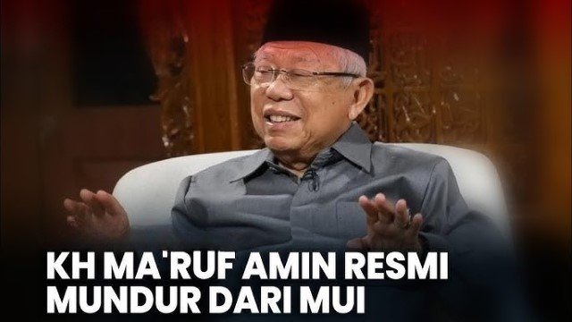 MUI Ungkap Alasan Ma’ruf Amin Mundur dari Ketua Dewan Pertimbangan, Oh Ternyata…