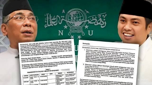 HEBOH Bukti Transfer Ratusan Ribu Dolar Terbongkar, Gus Yahya Sebut Semuanya Ada Landasan Hukumnya!