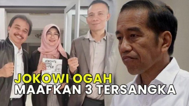 Jokowi Soal Ijazah: Memaafkan Itu Urusan Pribadi, Hukum Biar Berjalan!