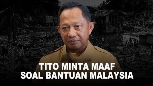 Setelah Ramai Dikritik, Mendagri Tito Karnavian ‘Klarifikasi’ Soal Bantuan Negeri Jiran