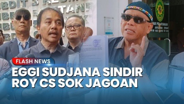Eggi Sudjana Puji Jokowi Akhlaknya Bagus, Kritik Roy Suryo Cs: Sok Jagoan!