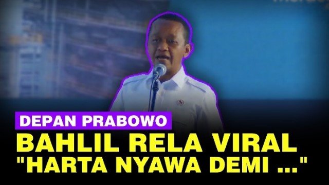 Jiwa Nasionalisme Bahlil Membara di Hadapan Prabowo: Demi Merah Putih Jangankan Harta, Nyawa Pun Kita Kasih!