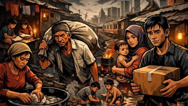 MIRIS! Menurut Data World Bank, Indonesia Duduki Peringkat Dua Dunia Negara dengan Penduduk Miskin Terbanyak