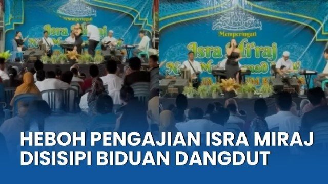 NGAWUR! Acara Isra Miraj di Banyuwangi Ditambah Joget Biduan, Bikin Publik Geram Endingnya Minta Maaf