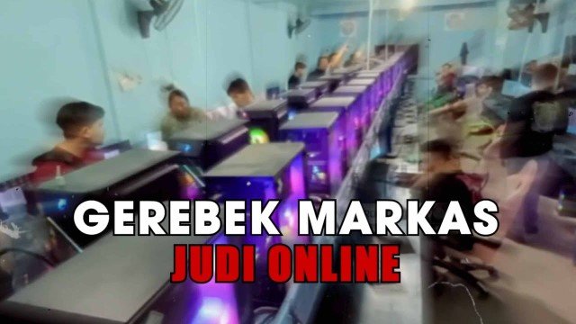 Polisi Gerebek Markas Penipu & Judi Online Terbesar 5 Kota Rp 5,8 T