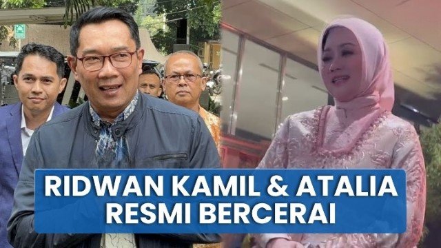 Rangkuman Fakta Gugatan Cerai Atalia atas RK Dikabulkan Pengadilan