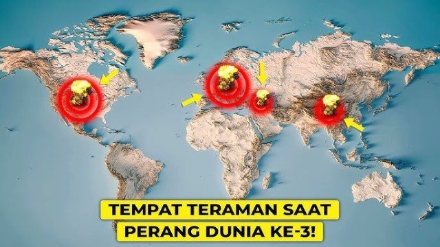 Saat Kekhawatiran SBY soal Perang Dunia III, Ini 5 Negara Paling Aman Jika Perang Terjadi!