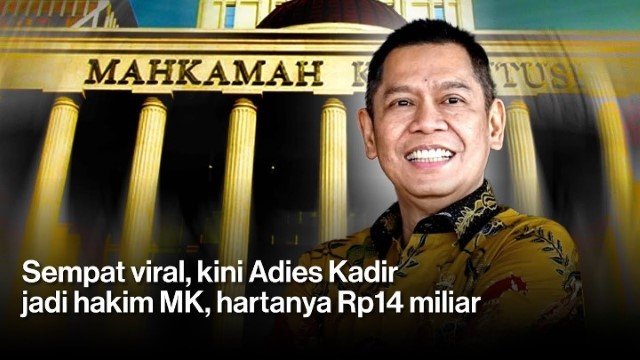 Sosok Kontroversial Adies Kadir: Asal Hitung Tunjangan Rumah DPR hingga Diragukan Jadi Hakim MK