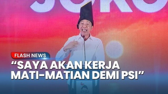 Waduh! Jokowi Udah Siap Mati-Matian Demi PSI, Tapi Raja Juli Sebut Jokowi Belum Resmi ‘Join’ Partai