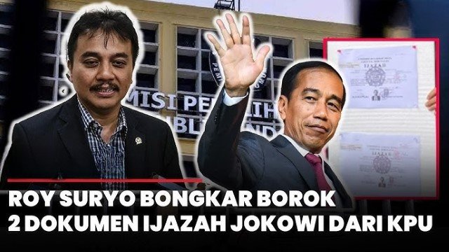 2 ‘Kejanggalan’ Salinan Ijazah Jokowi Dari KPU Versi Pengamatan Roy Suryo