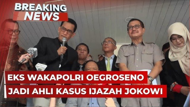 Jadi Saksi Ahli Roy Suryo Cs, Eks Wakapolri Oegroseno Sebut Laporan Jokowi Tak Jelas: Langgar KUHP Lama dan Baru!