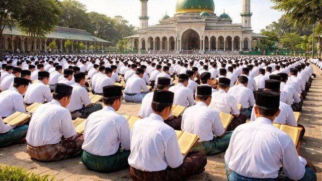 Jumlahnya Puluhan Ribu! Ini 5 Pesantren Terbesar di Indonesia, Santrinya Bikin Melongo