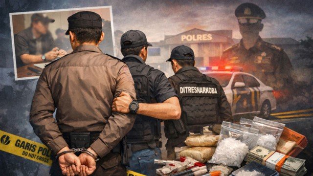 Sabu Ditukar Tawas hingga Setoran Rp13 Juta per Minggu, Ini Daftar Hitam Polisi Main Narkoba!