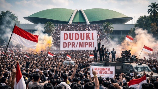 Seruan “Duduki Kembali DPR/MPR” Menggema, Pengamat Nilai Reformasi Jilid Dua Bisa Terjadi!
