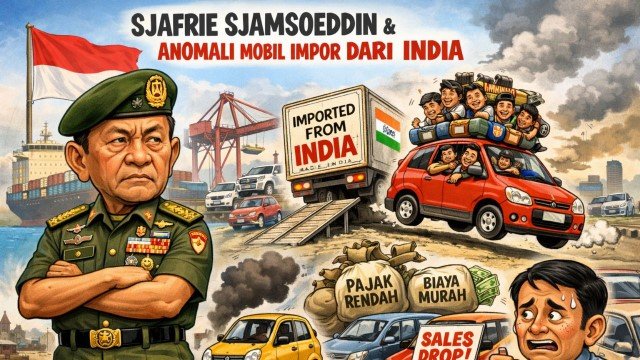 ‘Sjafrie dan Anomali Mobil Impor dari India’