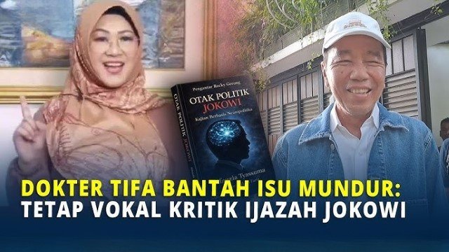Dokter Tifa Bantah Isu Mundur dan Tetap ‘Vokal Kritik’ Ijazah Jokowi Pasca-Ramadan