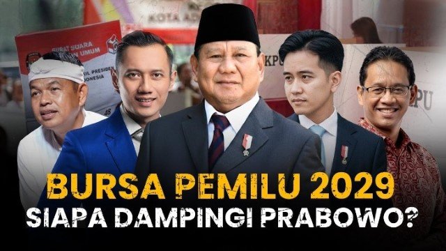 Analis Politik Perebutan Kursi Cawapres 2029 Lebih Sengit!