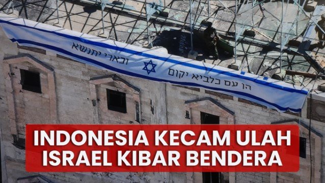 Bendera Zionis di RS Indonesia Penghinaan Bangsa, Presiden Harus Protes Keras!