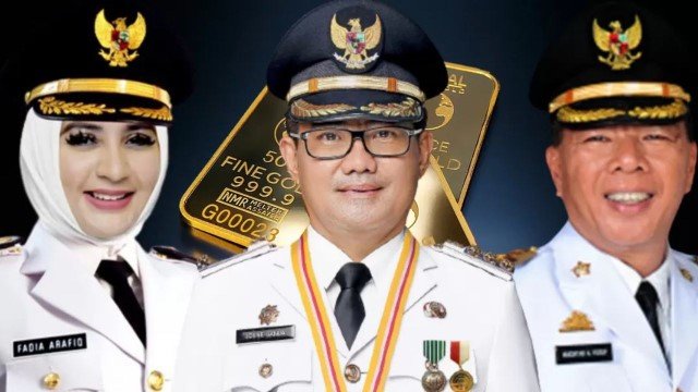 DAFTAR 5 Bupati Terkaya se-Indonesia, Jumlah Harta Kekayaannya Mencapai Ratusan Miliar Rupiah Pulau Jawa Kirim 2 Wakil!