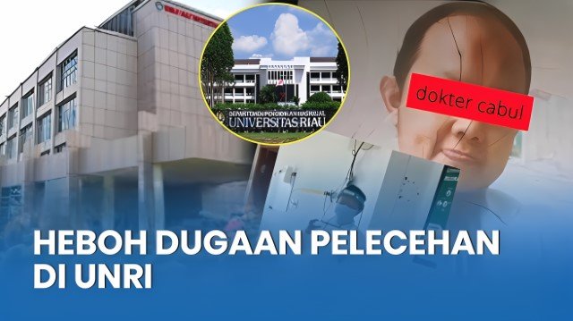 GEGER! Dokter Kampus Unri Diduga Lecehkan 30 Mahasiswi, Pakai Modus Buka Kancing
