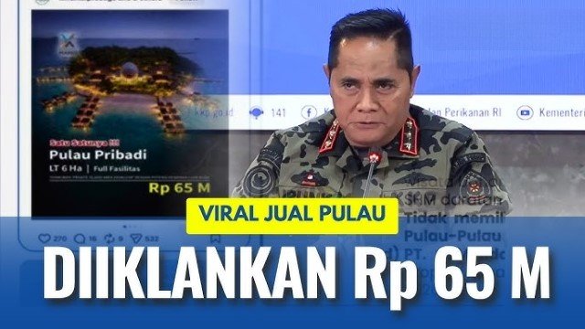 GEGER Pulau Umang Dijual Rp65 Miliar, KKP Langsung Segel!
