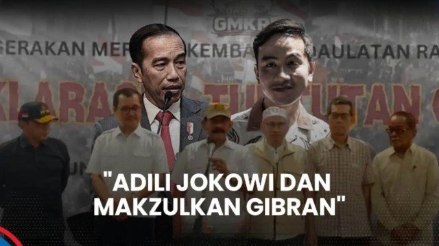 GMKR Serukan Tangkap dan Adili Jokowi!