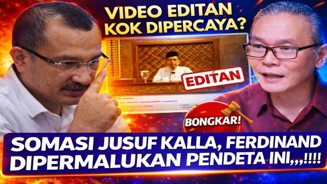 Pendeta Ini Bela Jusuf Kalla, Bongkar Narasi Video UGM Yang Dipelintir!