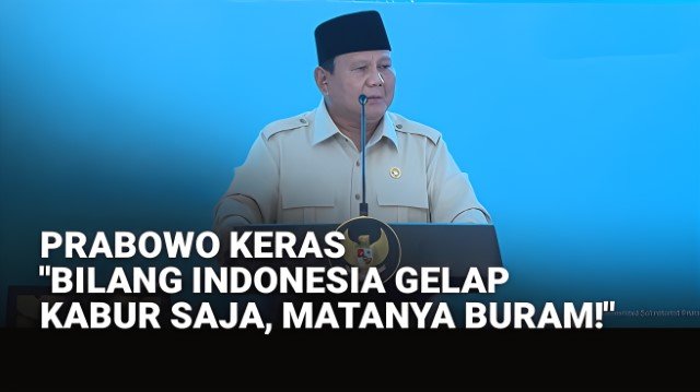 Prabowo Gusar Narasi Indonesia Gelap, Akuntan Ini Ingatkan Presiden Kurs Rupiah Babak Belur!