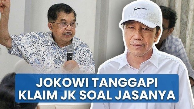 Respons Jokowi Disebut Jadi Presiden karena JK Saya Cuma Orang Kampung, Bukan Siapa-Siapa!