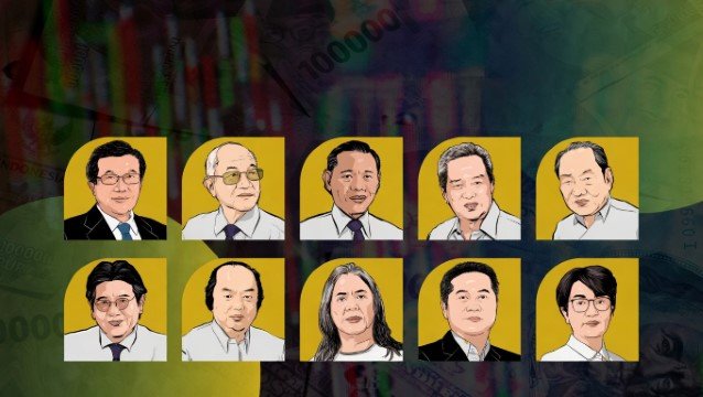 Riset CELIOS, 50 Orang Terkaya Kuasai 18,6 Persen Kekayaan Indonesia, Berikut Daftarnya!