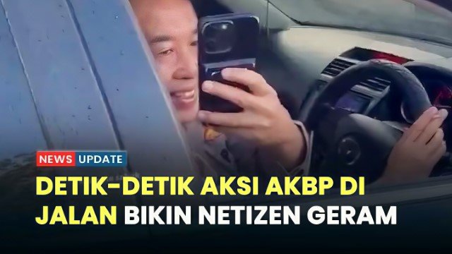 AKBP Merokok Sambil Nyetir Bikin Malu Korps! Polda Kalsel Minta Maaf, Propam Langsung Turun Tangan