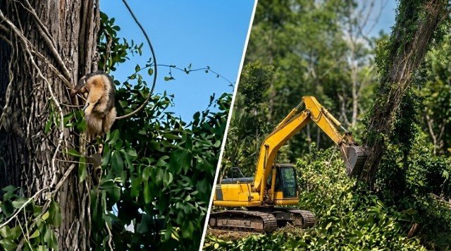 Air Mata Netizen Tumpah! Viral Momen Memilukan 'Marsupilami' Pasang Badan Hadapi Excavator Demi Rumahnya