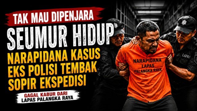 Aksi Nekat Eks Brigadir Bobol Lapas Pakai Pistol Selundupan Istri, Detik-Detik Pelariannya Mencekam!
