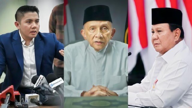 Amien Rais Wakili Amarah Rakyat! Pengamat Sebut Kendali Kekuasaan Bergeser Prabowo Hanya Simbol, Teddy Yang Berkuasa