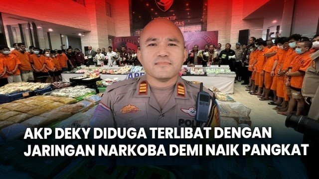 Bikin Malu Korps Bhayangkara! Eks Kasat Narkoba Kubar AKP Deky Dibekuk, Ternyata 'Malaikat Pelindung' Bandar Sabu