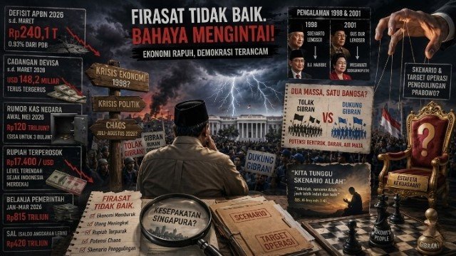 GEMPA POLITIK! Firasat Buruk Terbukti? Spekulasi Prabowo Lengser di Tengah Jalan Makin Tak Terbendung!