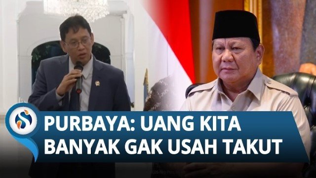 GEMPAR! Menkeu Purbaya Bongkar Titah Keramat Prabowo: “Uang Kita Melimpah, Rakyat Jangan Takut”
