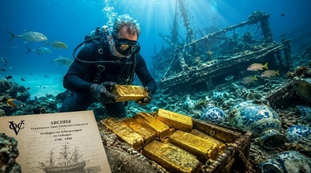 GEMPAR! Pemburu Harta Karun Asing Berhasil Angkut Ratusan Emas di Laut Indonesia, Cuma Modal Dokumen Ini