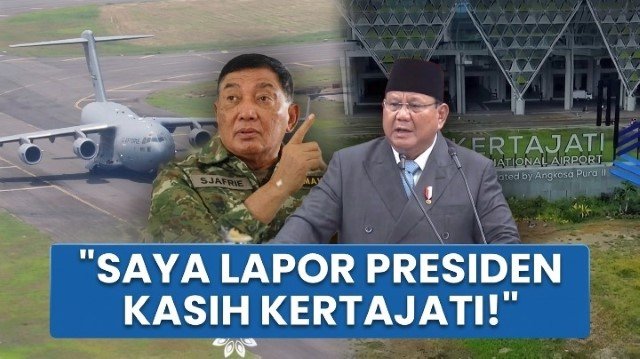 Gebrakan atau Ancaman Prabowo Terima Tawaran AS, Bandara Kertajati Resmi Jadi Bengkel Pesawat Hercules!