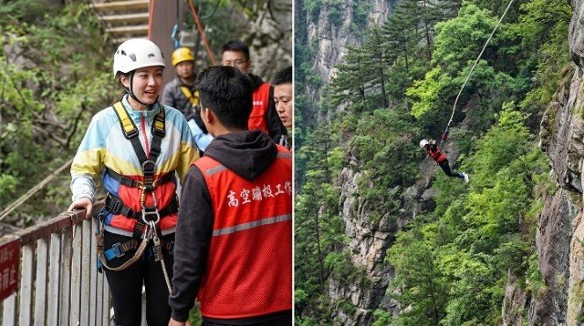 Horor di Wahana Esktrem! Video Mengerikan Detik-Detik Wisatawan Jatuh Bebas dari Flying Fox