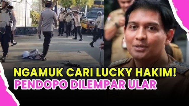 Indramayu Mencekam! Kantor Lucky Hakim ‘Dihujani’ Puluhan Ular, Demo Berujung Teror