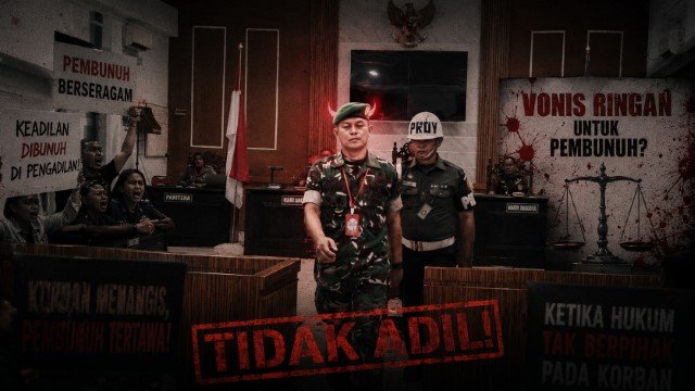 LOGIKA DI MANA?! Habisi Nyawa Anak 15 Tahun, Oknum TNI Hanya Divonis 10 Bulan dan Gak Dipecat