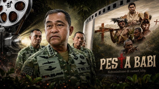 Plot Twist Ngeri! Bukan TNI Yang Bubarkan Nobar Film 'Pesta Babi', KSAD Bocorkan Pelaku Aslinya Ternyata...