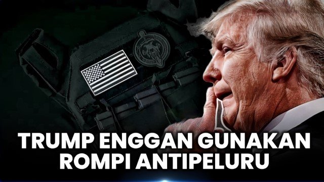 Sering Jadi Target Penembakan, Trump Ogah Pakai Rompi Anti-Peluru, Alasannya Mengejutkan!