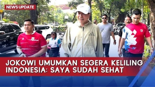 Sinyal Bahaya Bagi Lawan Politik Jokowi Nyatakan Sembuh dan Siap Keliling Indonesia Bakar Semangat PSI!