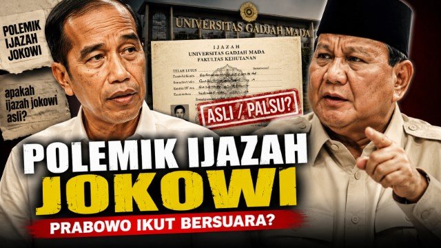 Sosok Ini Kuliti Dalang Ijazah Palsu Jokowi Sebut Nama Pratikno hingga Klaim Temukan Si Pengetik Dokumen!