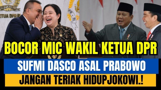 Suasana Memanas! Heboh Mic Sufmi Dasco Bocor di Paripurna DPR, Kalimat 'Jangan Teriak Hidup Jokowi' Jadi Sorotan Tajam