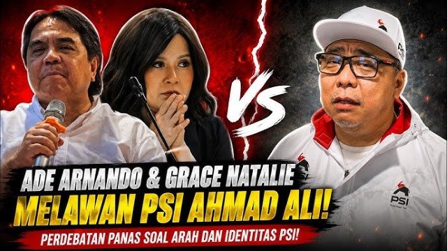 TEGA! Ade Armando Bongkar Borok PSI Grace Natalie Seperti Dibuang dan Tak Lagi Dipedulikan Partai Sendiri