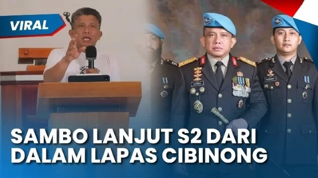 TERUNGKAP! Bukan Sekadar Napi, Ferdy Sambo Ternyata Jadi Mahasiswa S2 ‘Online’ di Penjara, Biayanya Mengejutkan