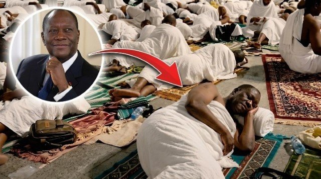 Tanpa Pengawal & Tolak Hotel Mewah! Aksi Presiden Pantai Gading Rebahan di Tanah Saat Haji ‘Jadi Sorotan’